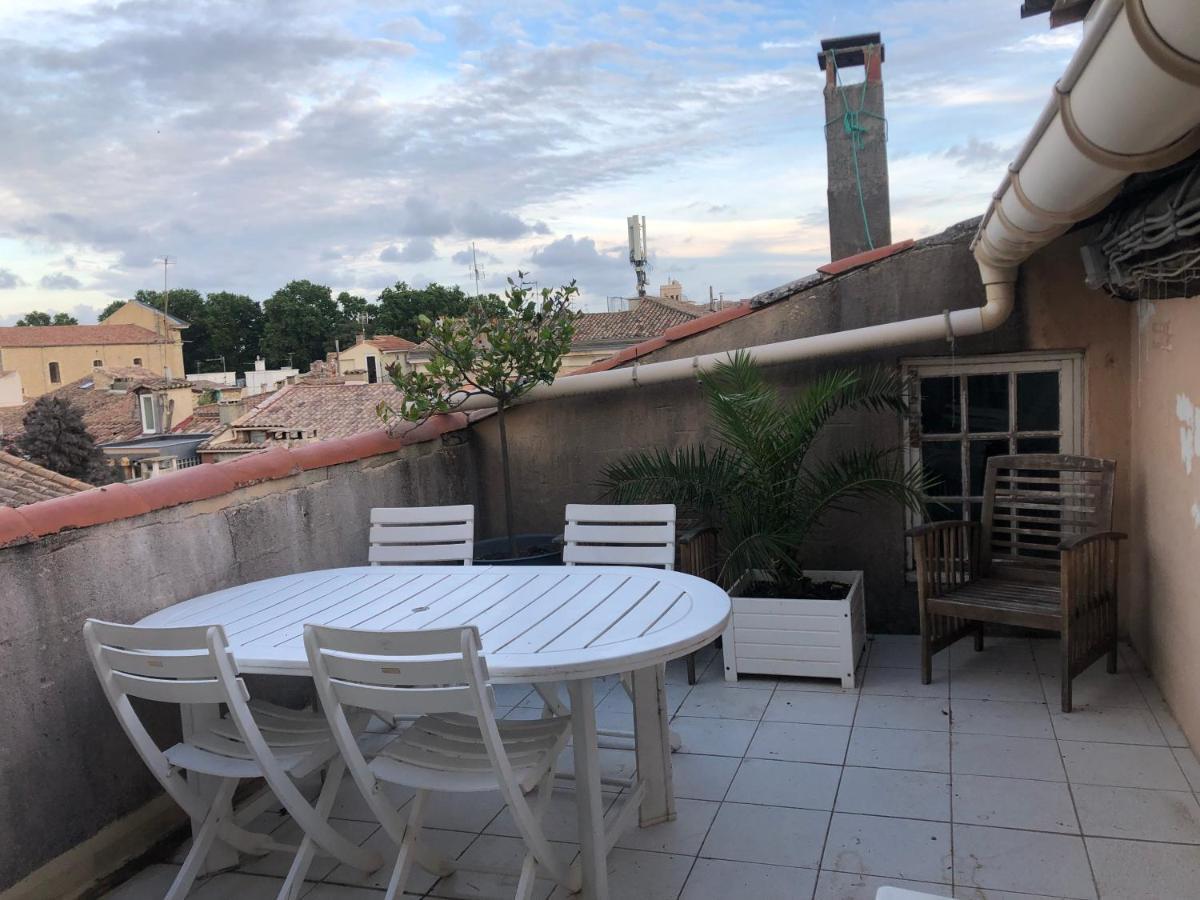 Terrasse Tropezienne Centre Nîmes Eksteriør billede